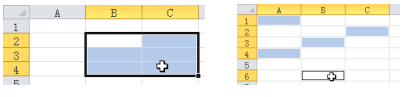 excel单元格区域引用 Excel2010中选择单元格或单元格区域的操作方法