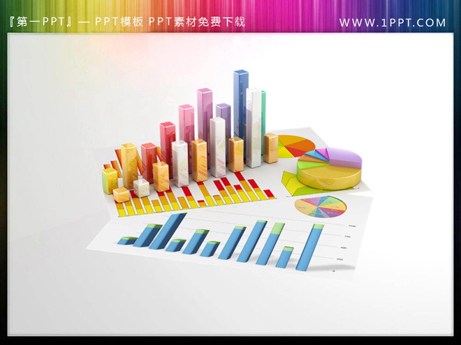数据分析PPT素材 数据图表背景的PPT图标下载