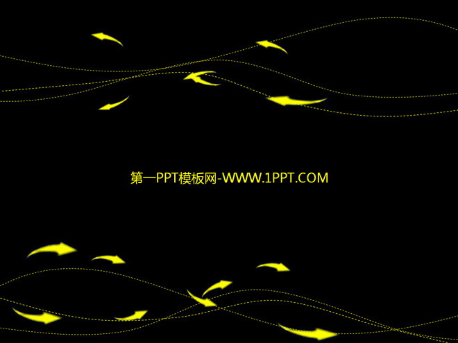 黑色PPT背景 创意社团宣传动画PPT模板下载