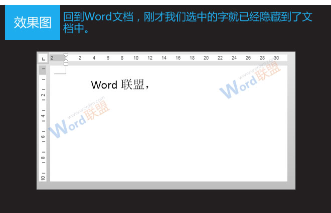Word文档怎么显示隐藏文字 Word2013文档中隐藏文字和显示文字