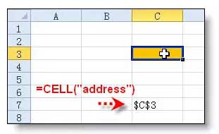 excel Cell函数使用方法 Cell函数的作用、语法及应用实例