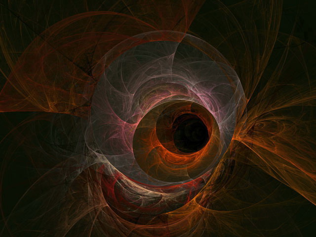 黑洞虚幻 抽象黑洞PowerPoint背景图片下载