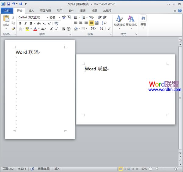 Word同一文档纵横页面并存 在Word2010中如何让同一文档纵横页面并存